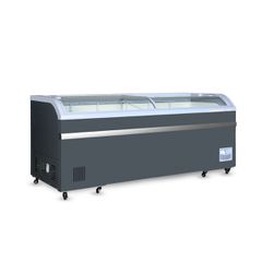ΠΡΟΣΦΟΡΑ!!! CBF700H 2.0m Κατάψυξη με κουρμπαριστά συρόμενα κρύσταλλα (ΓΚΡΙ)