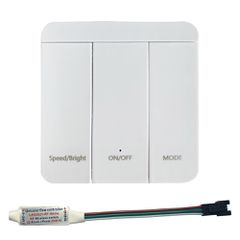 Τηλεχειριστήριο & Controller 24V Single Color για Digital LED Ταινίες 10m