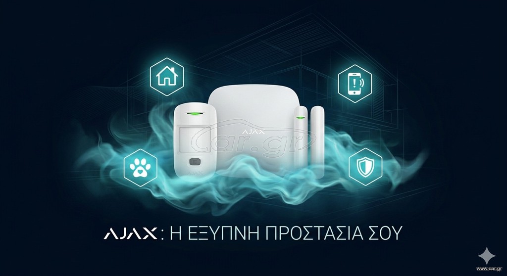 Συναγερμός Ajax StarterKit (Λευκό) - Ασύρματος & Έξυπνος