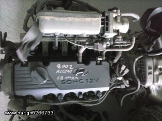 ΚΙΝΗΤΗΡΑΣ HYUNDAI ACCENT 1300CC