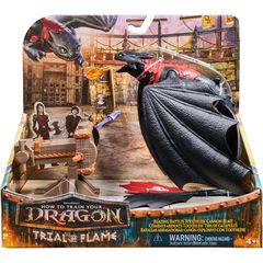 Spin Master How to Train Your Dragon: Trial of Flame - Blazing Battles Toothless Cannon Blast Playset (20156294)