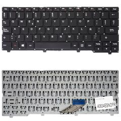 Teclado Español para Portátil - Spanish Laptop Keyboard για Lenovo Ideapad 110S-11 110S-11IBR 80WG 110S-11AST 110S-11IB 110S-11IBY 5CB0M53591 5CB0M53620 5CB0M53676 ES Nο Frame Black ( Κωδ.40834ESNOFR