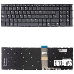 Teclado Español para Portátil - Spanish Laptop Keyboard για Lenovo Ideapad 5-15IIL05 81YK 5-15ARE05 81YQ 5-15ITL05 82FG 5-15ALC05 82LN 3-15ALC6 82KU PK131K72C17 SN20W86114 5CB0X56374 ES No Frame Gray