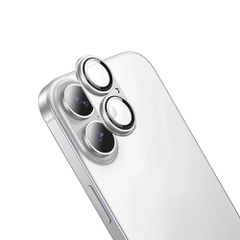 Προστασία Κάμερας Hoco Full Guard V16 Alluminum Alloy για Apple iPhone 17 Ασημί