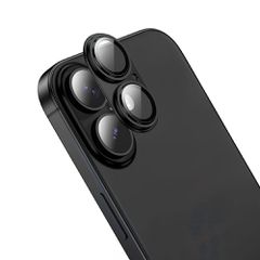 Προστασία Κάμερας Hoco Full Guard V16 Alluminum Alloy για Apple iPhone 17 Μαύρο