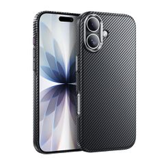 Θήκη Hoco Carbon Fiber Magsafe για Apple iPhone 17 Μαύρη
