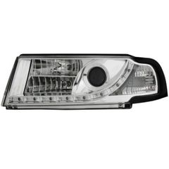 ΦΑΝΑΡΙΑ ΕΜΠΡΟΣ LED Headlights Skoda Octavia (2000-2004) chrome