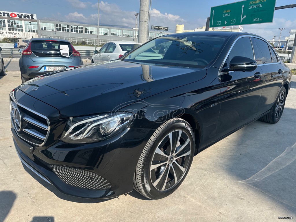 Mercedes-Benz E 300 2020 e Avantgarde Hybrid | Καφέ Δέρμα | Μεγάλο Service | Άριστο