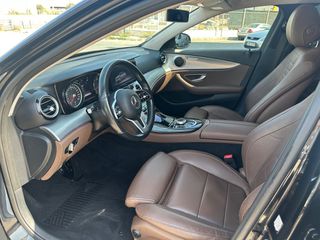 Mercedes-Benz E 300 2020 e Avantgarde Hybrid | Καφέ Δέρμα | Μεγάλο Service | Άριστο-thumb-9