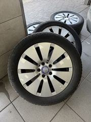 Mercedes-Benz  W205 και W213  Γνήσιες ζαντες με ελαστικά σε πολύ καλή κατάσταση