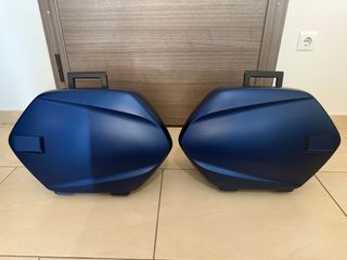 Σετ πλαϊνών βαλιτσών Yamaha Tracer 900 gt 2018-2020 σκληρές χρώματος μπλε