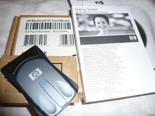 HP Bluetooth PC Card Mouse RJ316AA