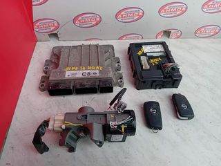 NISSAN JUKE '15-'19 HRA2 1.2cc ΜΕΤΑΧΕΙΡΙΣΜΕΝΟ ΣΕΤ ΕΓΚΑΦΛΟΥ ΚΙΝΗΤΗΡΑ ΜΕ ΚΩΔΙΚΟ 23710-HY01C BCM 284B1BV80B