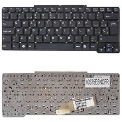 Teclado Español para Portátil - Spanish Laptop Keyboard για Sony Vaio VGN-SR VGNSR VGN-SR11M VGN-SR12G/B VGN-SR12G/P VGN-SR12G/S 148088322 81-31405002-07 148088381 NSK-S710R ES Nο Frame Black ( Κωδ.40