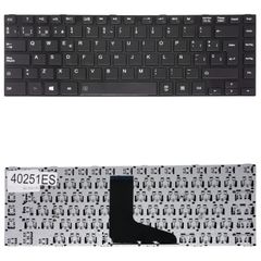 Teclado Español para Portátil - Spanish Laptop Keyboard για Toshiba Satellite C40-A C45-A L40-A L45-A S40-A C40D-A 9Z.N7PSQ.C0U AEMTCE00130 MP-11B23US920B 9Z.N7PSQ.C1E ES Black ( Κωδ.40251ES )