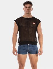 Barcode Berlin Muscle Tank Eldar Shirt Black-thumb-4