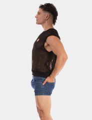 Barcode Berlin Muscle Tank Eldar Shirt Black