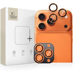 Tech-Protect Camring Fit+ Προστασία Κάμερας Μεμβράνη για το iPhone - Πορτοκαλί