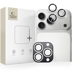 Tech-Protect Camring Fit+ Προστασία Κάμερας Μεμβράνη για iPhone - Ασημί
