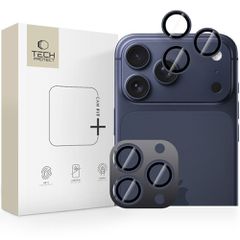 Tech-Protect Camring Fit+ Προστασία Κάμερας Μεμβράνη για iPhone - Μπλε