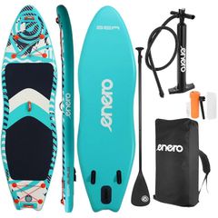 Φουσκωτή Σανίδα SET - SUP BOARD 140KG INFLATABLE ENERO 320x91x15CM SEA