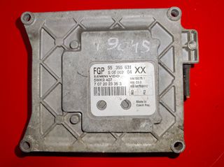 Εγλέφαλος Κινητήρα OPEL VECTRA C, 55355631 5WK9407, SIMTEC75.1,-thumb-1