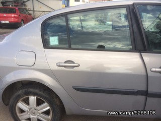 ΠΟΡΤΑ ΠΙΣΩ ΔΕΞΙΑ ΑΠΟ RENAULT MEGANE ME KAΡTA ( ΣΕ ΕΡΙΣΤΗ ΚΑΤΑΣΤΑΣΗ ) 