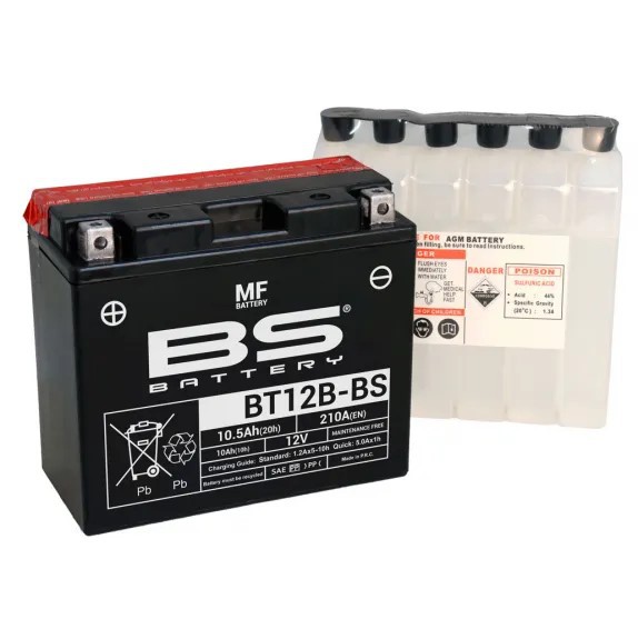 Μπαταρια ΥΤ12Β-BS BS (210A)
