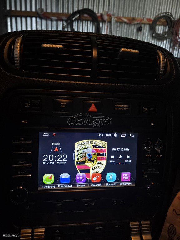 οθονη android porsche cayenne