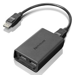 Lenovo DisplayPort to Dual DisplayPort Adapter FRU 03T6632 – NEW / Σφραγισμένο
