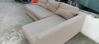 Καναπές /κρεβάτι γωνία  Ikea Friheten 302.430.35 σε μπεζ απόχρωση