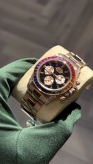 Rolex Daytona rainbow 116595RBOW Lab sapphire bezel. Superclone 1:1