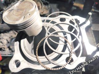 κύλινδρος και πιστόνι SUZUKI EPICURO 150 UC150 έμβολο και κύλινδρος κυλινδροπίστονο με ελατήρια και πύρο πιστονιού κομπλέ