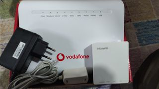 Τερματικο - οπτικής - ίνας -  wifi Vodafone Router kai ONT