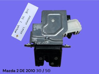 MAZDA 2 DE 2008-2014 ΜΕΤΑΧΕΙΡΙΣΜΕΝΑ ΑΝΤΑΛΛΑΚΤΙΚΑ ( Ηλεκτρομαγνητική κλειδαριά πόρτας μπαγκάζ κατάλληλη για τρίθυρο και πεντάθυρο αυτοκίνητο )