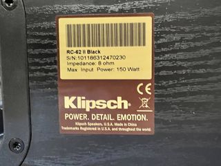 KLIPSCH RC 62II-thumb-1