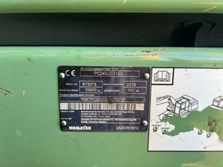Εκσκαφέας Με Ερπύστριες Komatsu 2019 PC 240LC-11E0 ** Genesis GXT 445 R **-thumb-14