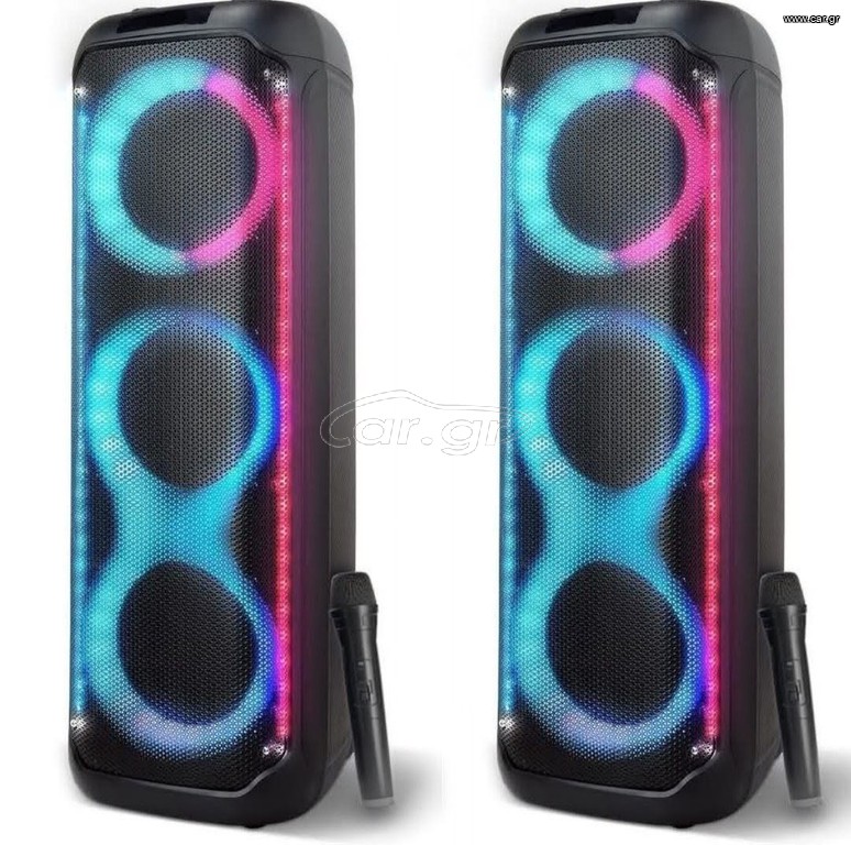 ηχεια ασυρματα (3x8)x2  inch wireless bluetooth