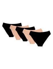 Slip Frimy 43674 Μπεζ-Μαύρο 5 Pack