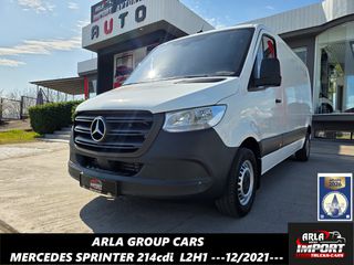 Κλούβα Mercedes-Benz 2021 SPRINTER#214cdi#L2H1#EURO6d#MBUX#314#316