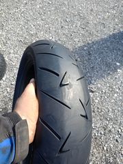 150/70R17 TEMAXIO 1 πέλμα 98,,% DOT1224 CONTINENTAL *****ZAROGIANNHS**NIKOLAOS*********