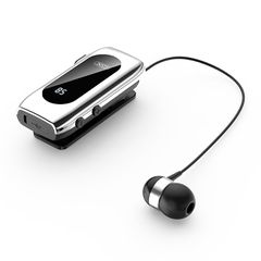 XO 249-0266 In-ear Bluetooth Handsfree Ακουστικό Πέτου Ασημί BE37