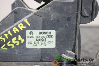 SMART - FORTWO - Πετάλια -Πεντάλ - 2ΠΟΡΤΟ - ΕΤΟΣ: 1998-2007 - ΚΩΔ.ΚΑΤ/ΣΤΗ: 0280752270 0002245V0200000 389101141