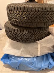 Πωλούνται τετράδα Bridgestone (4) χειμερινά λαστιχα με ατσάλινες ζάντες.