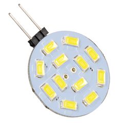 Λάμπα LED G4 12 SMD 5630 4.5W DC 12-24V 450lm 120° Side Pin Ψυχρό Λευκό 6000k