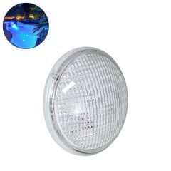 Λάμπα LED POOLANO Σποτ Πισίνας GX16D PAR56 25W 2000lm 120° AC/DC 12V στεγανή IP68 IK06 Tempered Glass Φ18 x Υ10cm Ενδιάμεσο φως 4500K - Bridgelux Chip