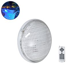 Λάμπα LED POOLANO Σποτ Πισίνας GX16D PAR56 25W 1750lm 120° AC 12V στεγανή IP68 RGB με Ασύρματο Χειριστήριο RF 2.4Ghz Εμβέλειας 60 Μέτρων - Bridgelux Chip
