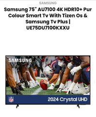 TV SAMSUNG 75''