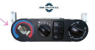 NISSAN ALMERA/N16 (2000-2006), Μονάδα ελέγχου Air Conditioning A/C, με κωδικό 27515BN011-thumb-2