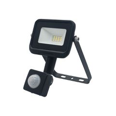 Στεγανός Προβολέας LED 10W με ενδιάμεσο φως 4000K με Αισθητήρα Κίνησης IP65